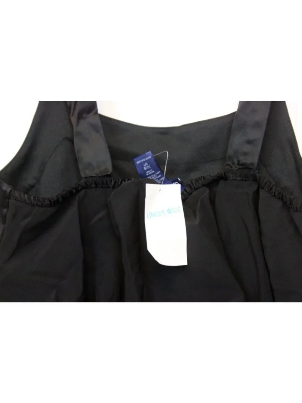 Y2K Limited too Shirt sz 6/7 Ruffle Layer Stretch Tank Top Christmas Holiday